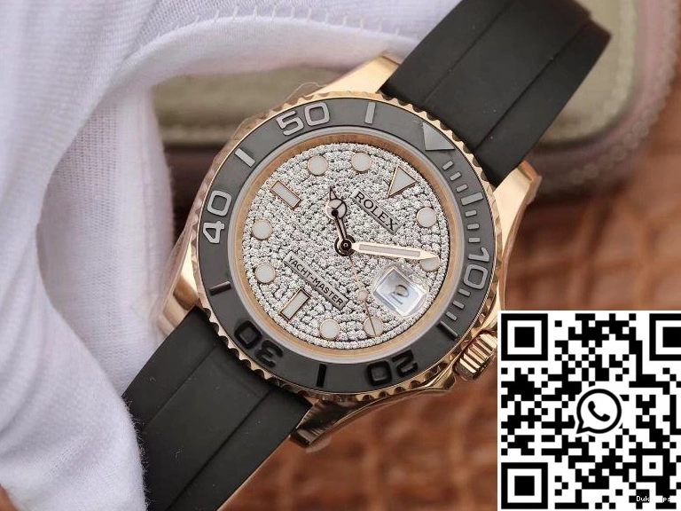Stylish Diamond Yacht Master Rolex 116655 1261 Dial 40mm 0710